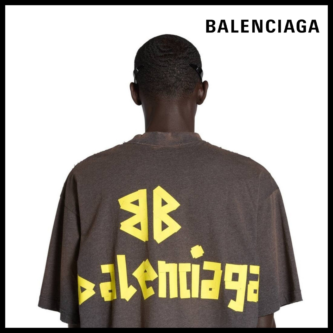 ★BALENCIAGAアウトレット セール ★Tape Type T-Shirt Medium