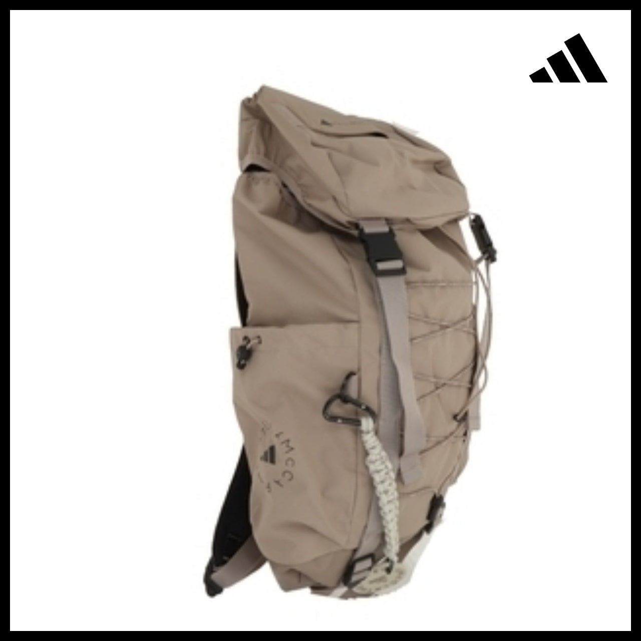 【adidas】Brown Casual Backpack