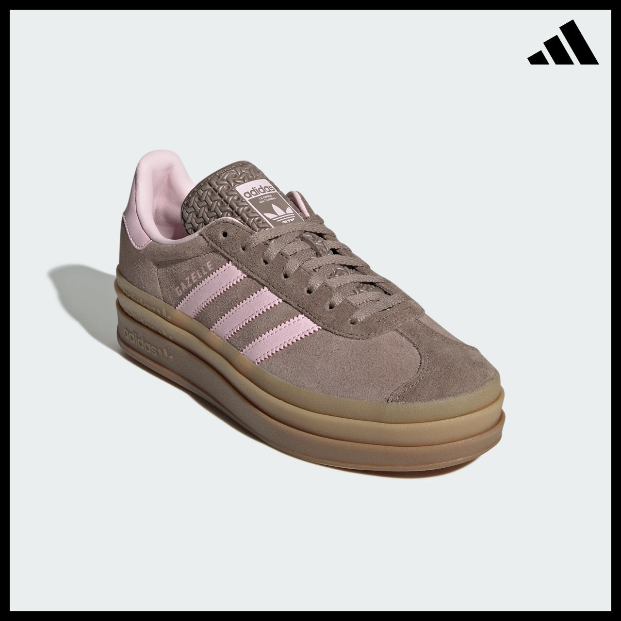 【ADIDAS】Gazelle Bold Platform Sneakers Low Top Trainers