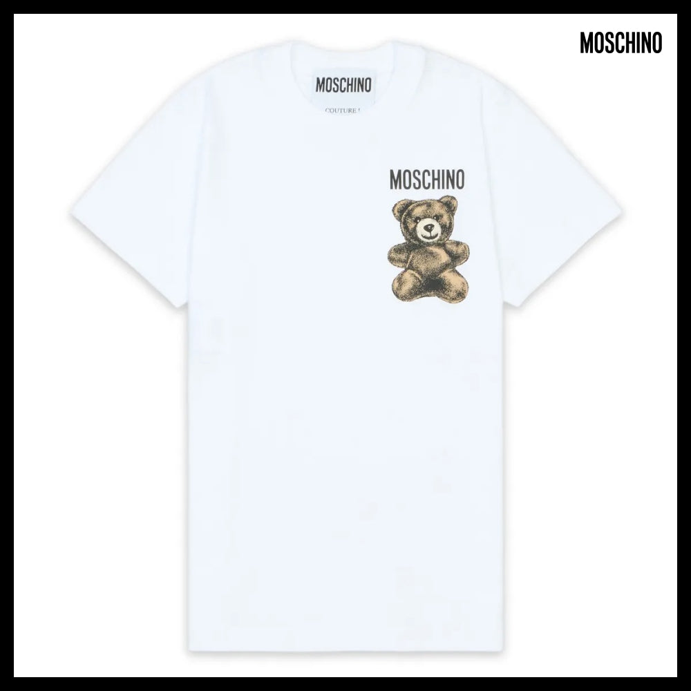 【Moschino】Teddy Bear T Shirt White
