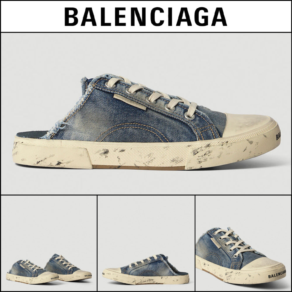 ★BALENCIAGAアウトレット セール ★Paris Sneaker Mules 4090