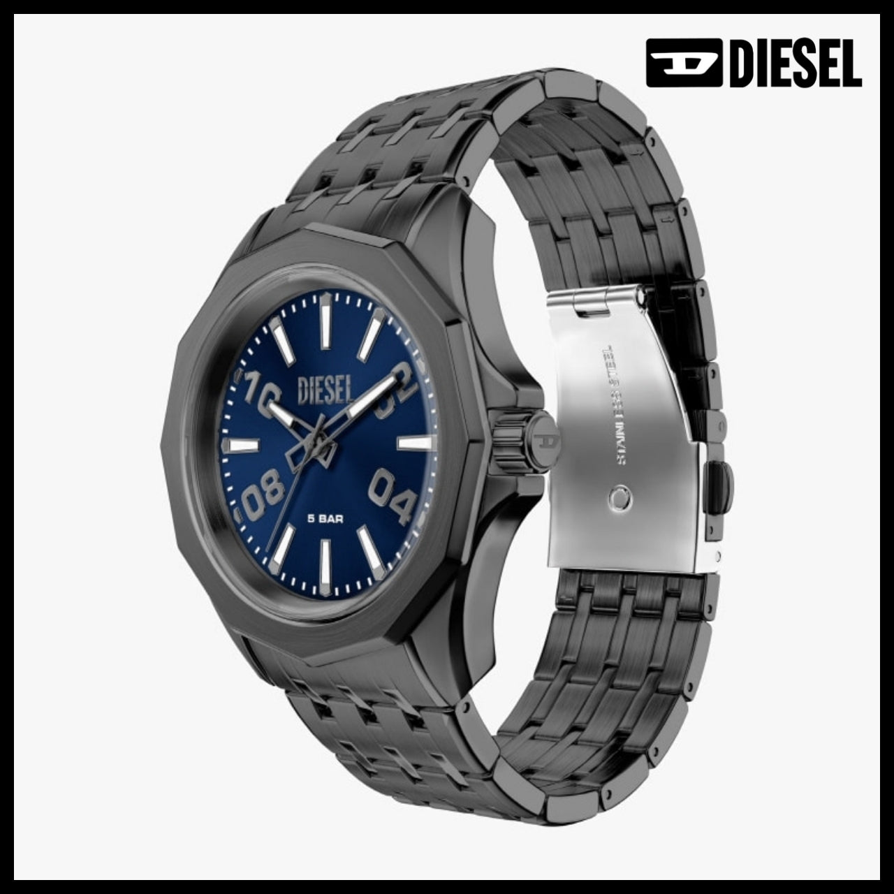 【DIESEL】Stinger Men’s Metal Watch