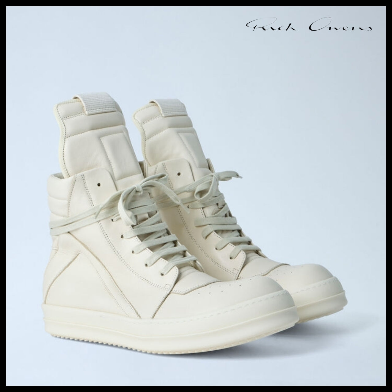 【RICK OWENS】Geobasket Sneakers