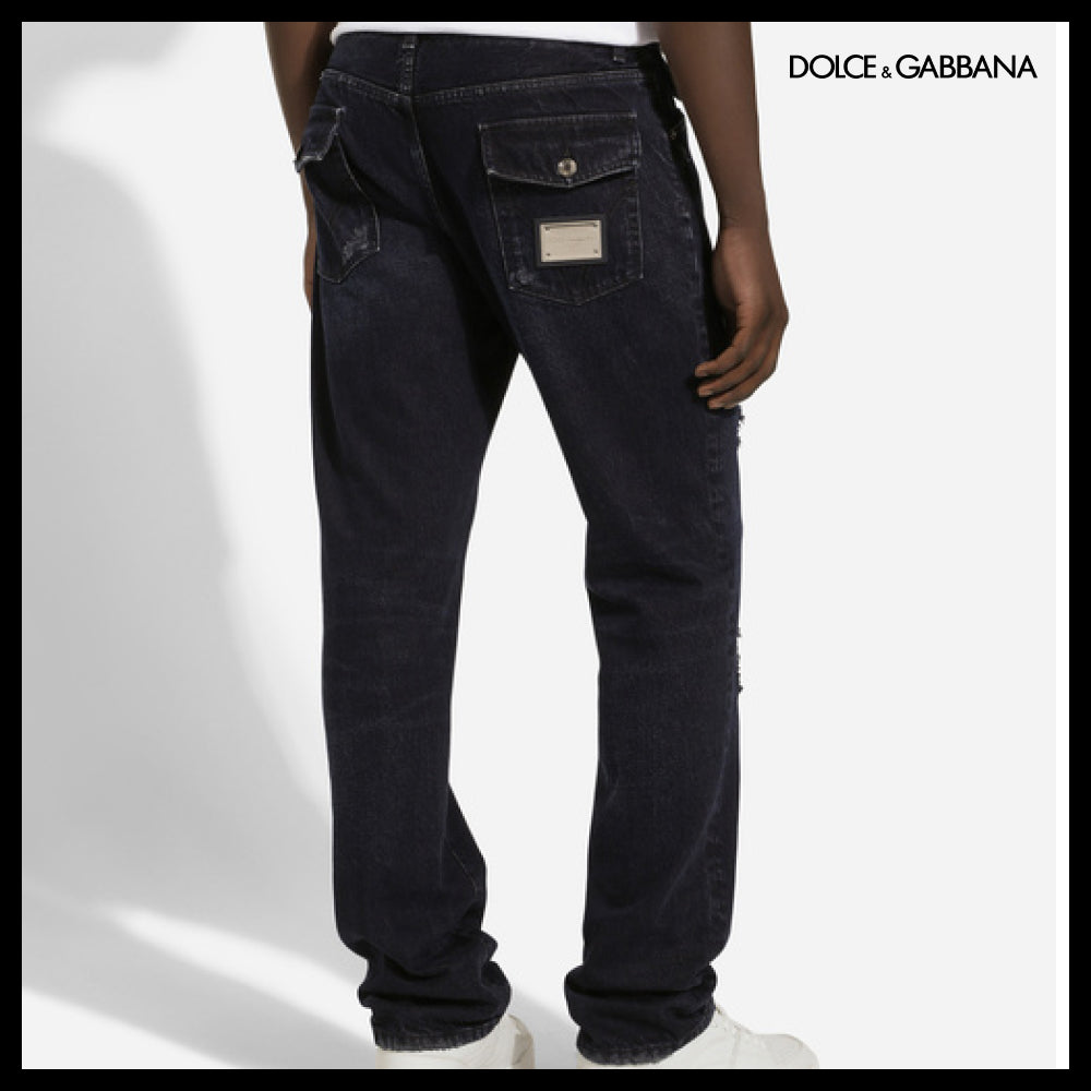 ★Dolce&Gabbanaアウトレット セール★REGULAR BLUE DENIM JEANS