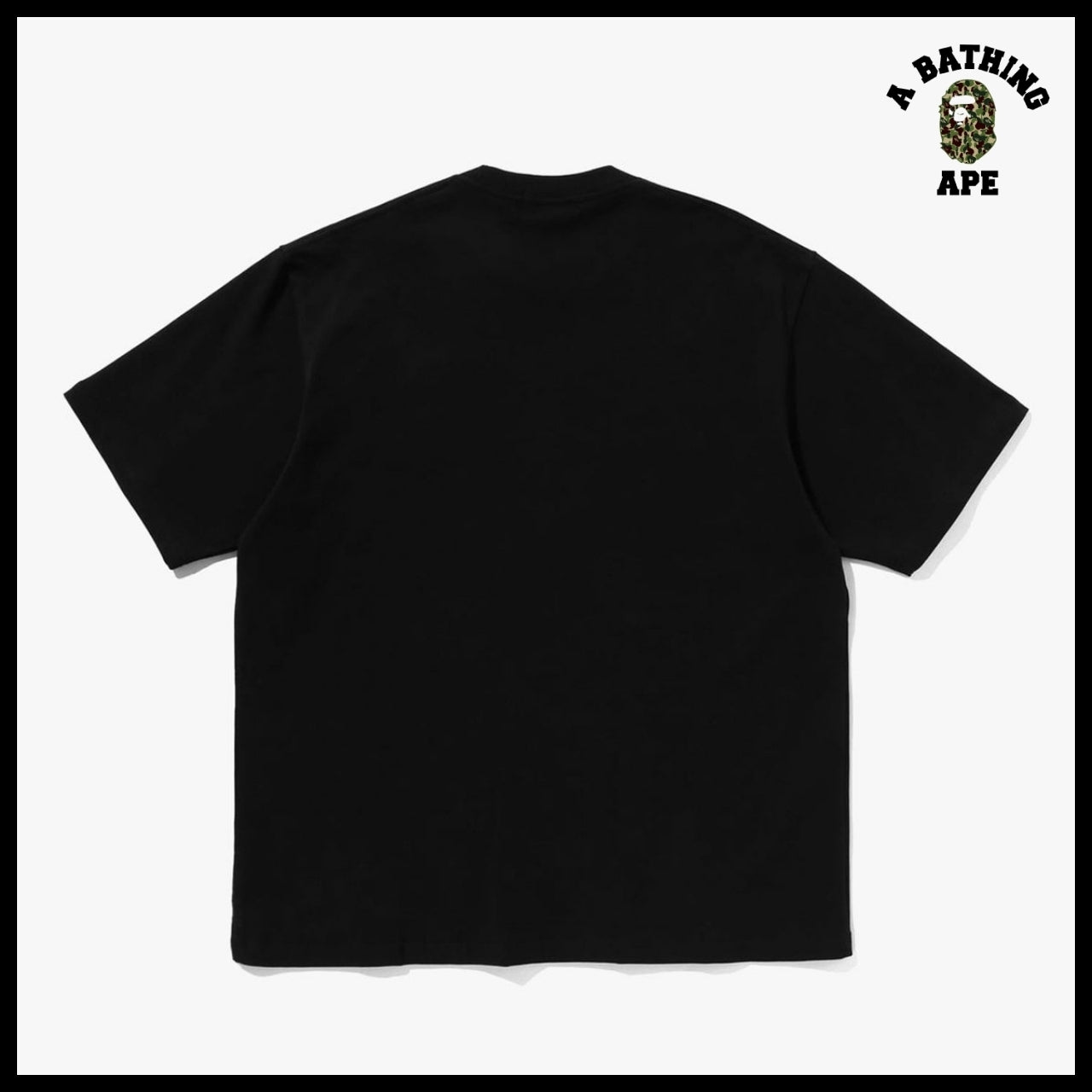 ◆BAPE◆ Tシャツ T Shirt Black ロゴ ストリート