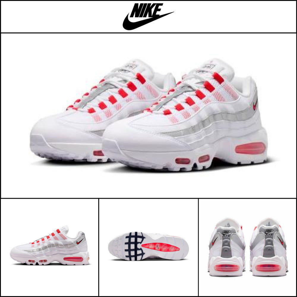 【Nike】AIR MAX 95 BIG BUBBLE WHITE METALLIC SILVER OBSIDIAN