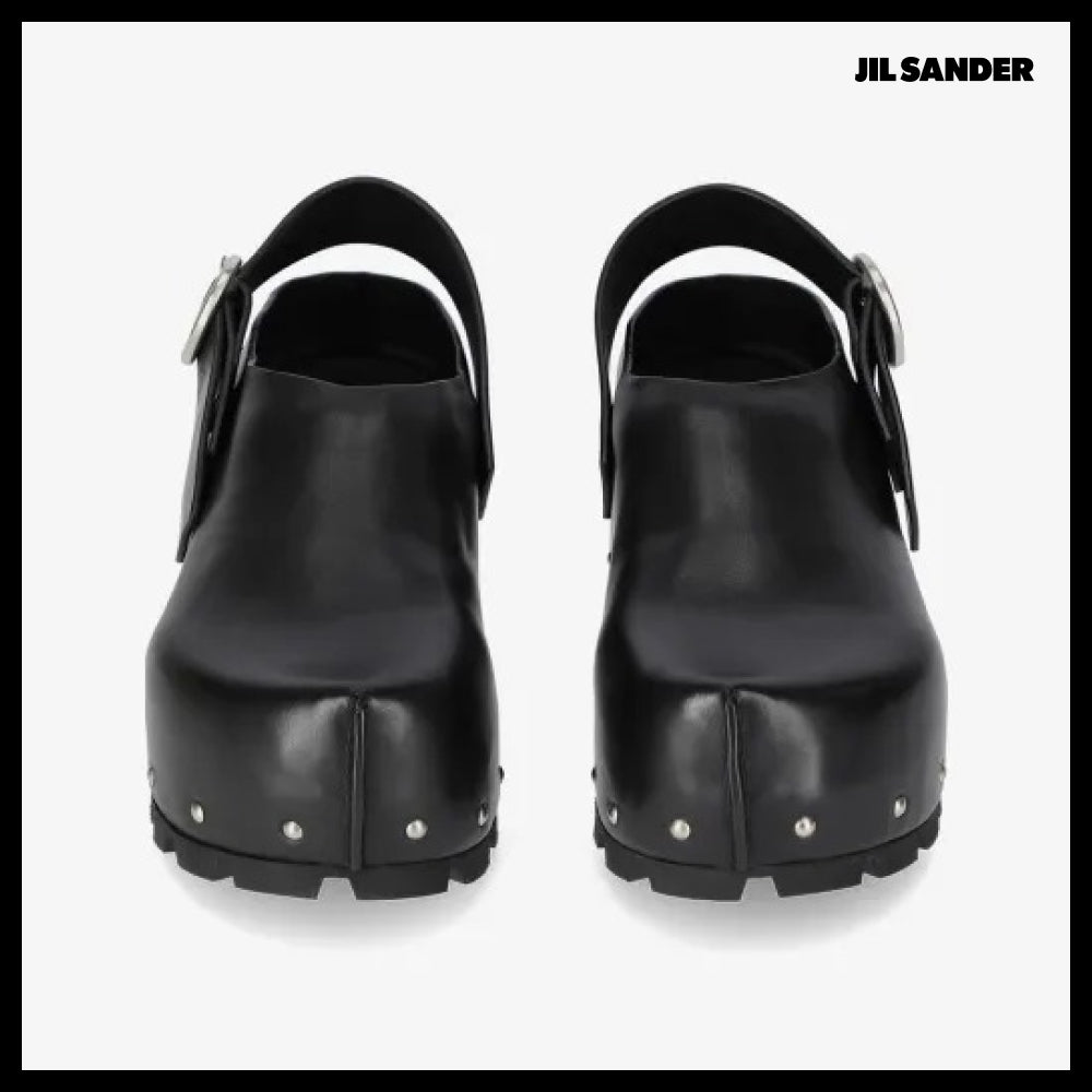 【Jil Sander】Clog Mules Black