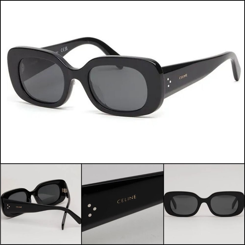 【CELINE】Geek Chic Horn-Rimmed Sunglasses Unisex