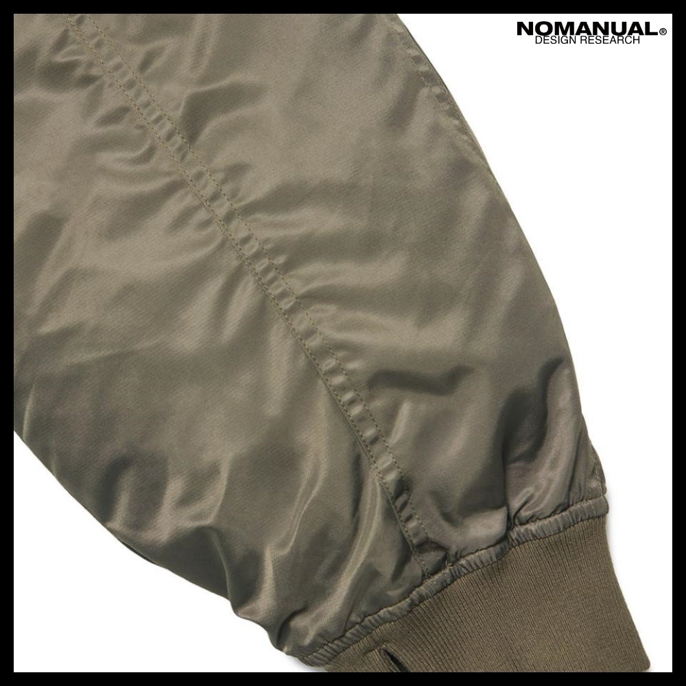 【NOMANUAL】K.L BOMBER JACKET 2 Colors