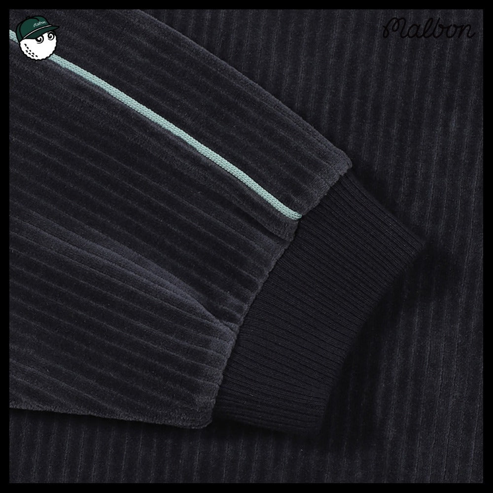 【MALBON】コーデュロイカラーポイントTシャツ 2COLORS