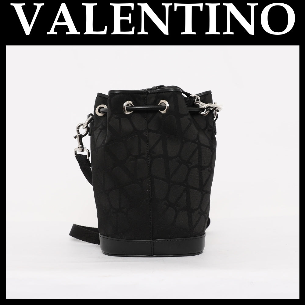 【VALENTINO 】イコノグラフ ミニ バケットバッグ 4Y2P0U54 CSH