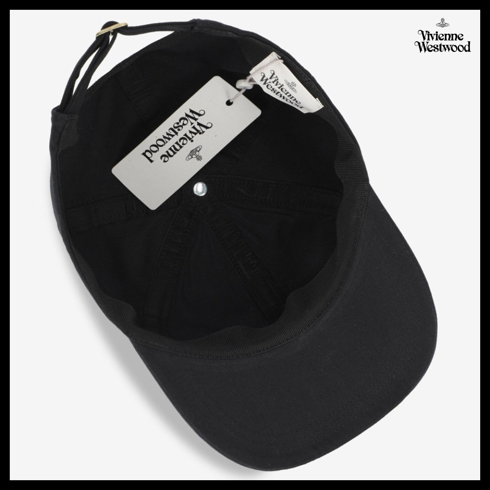 【Vivienne Westwood】Logo Ball Cap Black