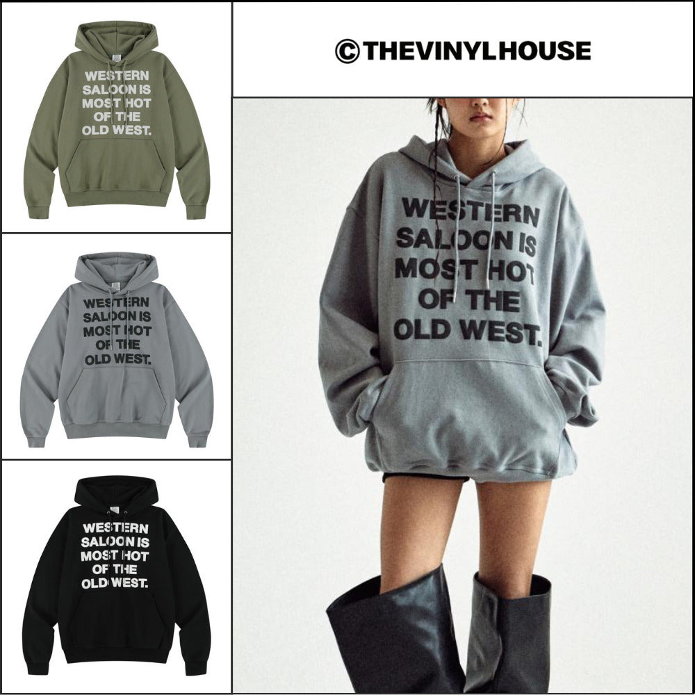 【THEVINYLHOUSE】Typo hoodie (3 colors)