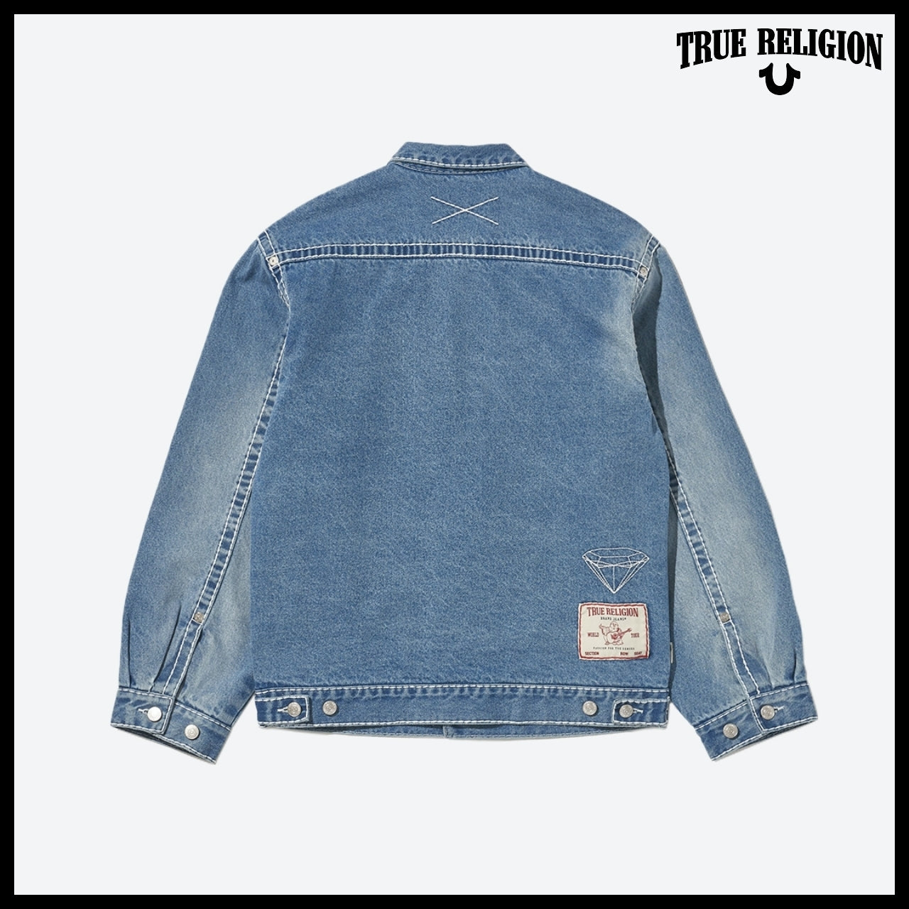 【TRUE RELIGION】Scar Washed Jacket 2Colors