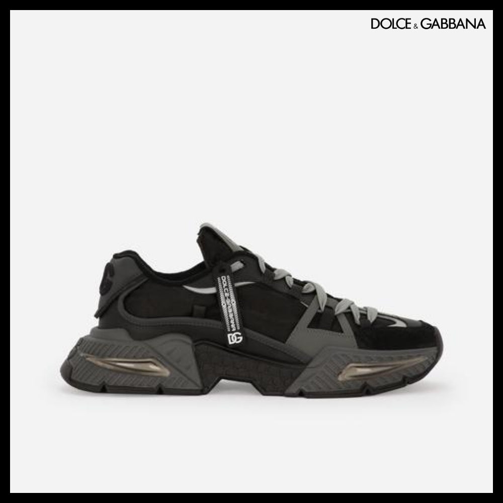 【Dolce & Gabbana】MIXED-MATERIAL AIRMASTER SNEAKERS 969