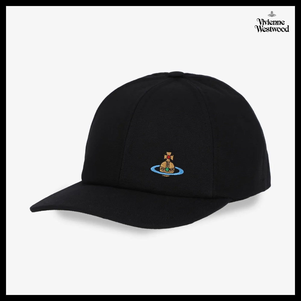 【Vivienne Westwood】Logo Ball Cap Black