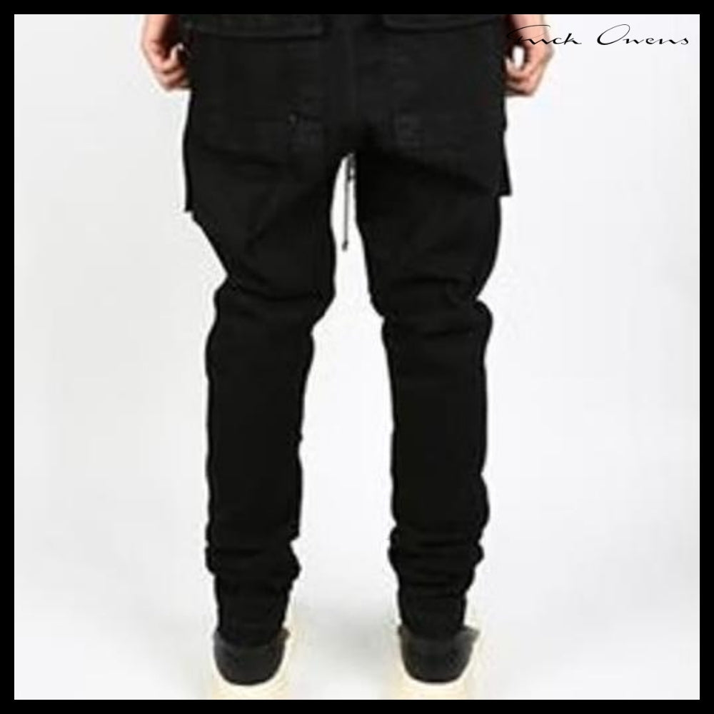 【RICK OWENS】Darkshadow Cargo Pants Black