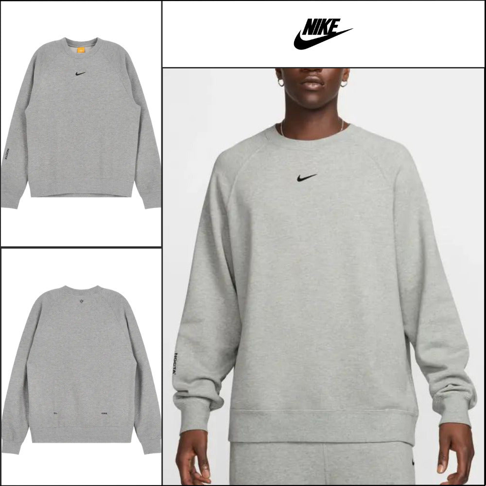 【NOCTA x NIKE】AS M NRG CS Crew Fleece Grey