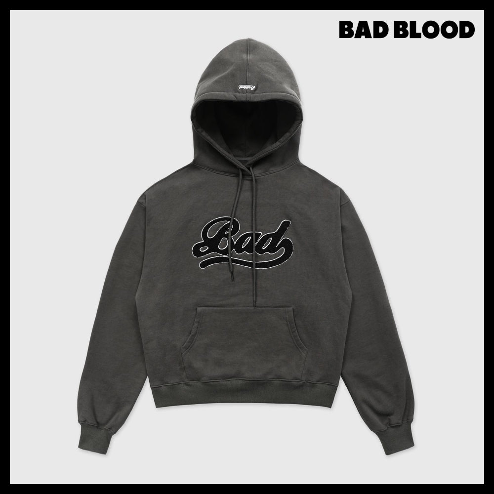 【BADBLOOD】Bad Applique Hoodie 3 Colors