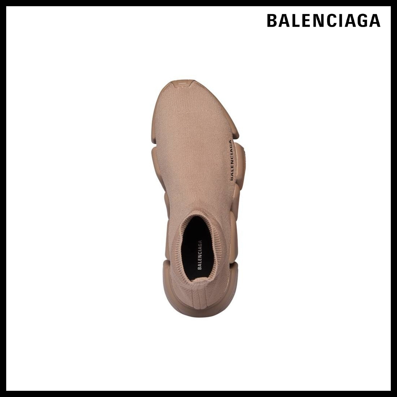 【BALENCIAGA】Speed 2.0 Monocolor Recycled Knit Sneaker