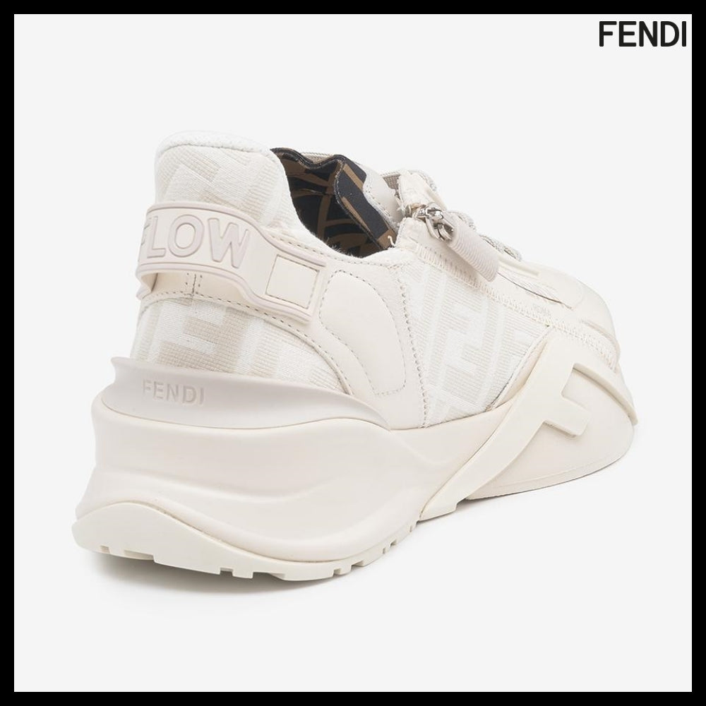 【FENDI】Fendi Flow Sneakers White