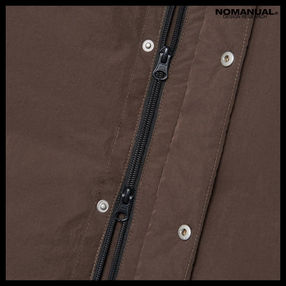 【NOMANUAL】PLAIN DUCK DOWN JACKET 2 Colors
