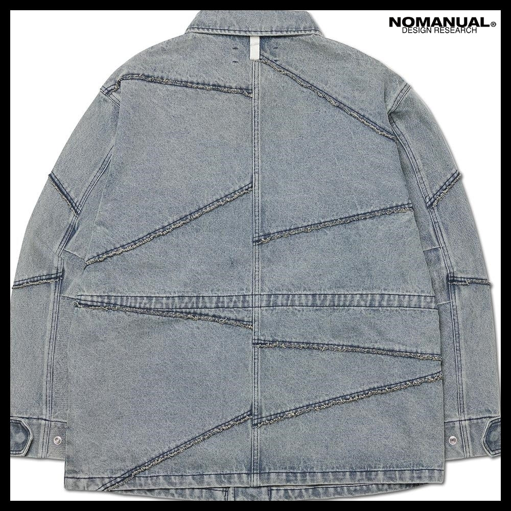 【NOMANUAL】R.C Denim BDU Jacket 2 Colors