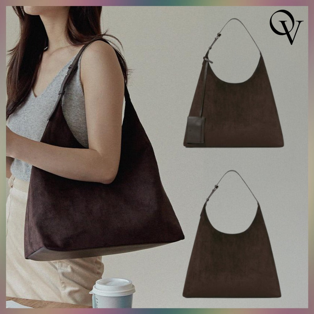 【OVHEE】 FLUME SUEDE HOBO BAG スエードホボバッグです
