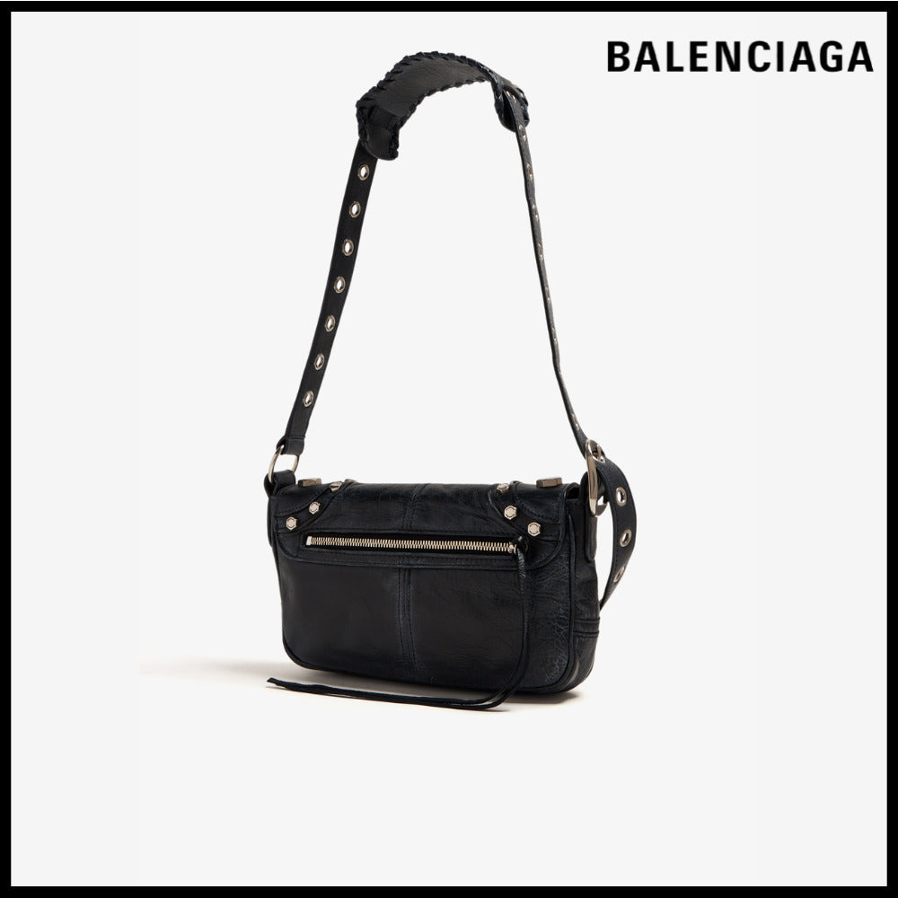 【BALENCIAGA】Le Cagole XS Flap Bag Black