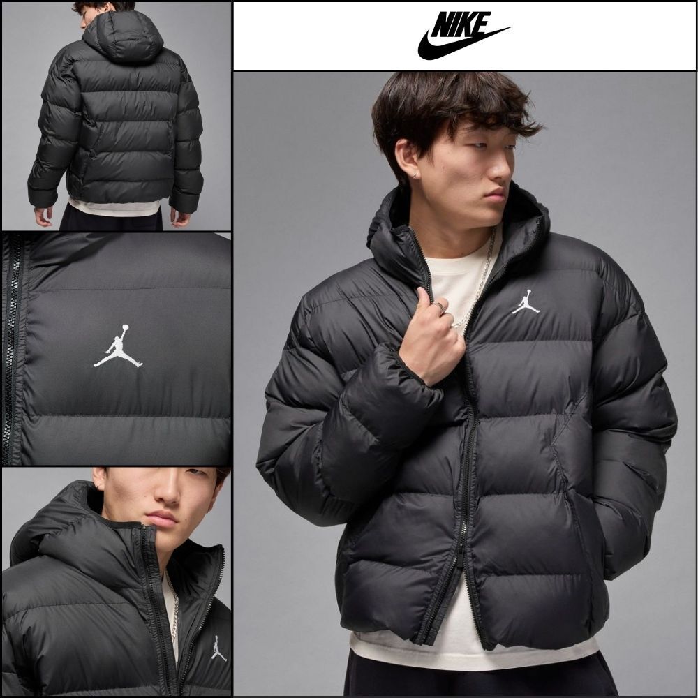 【NIKE】JORDAN Brooklyn Puffer Jacket Black