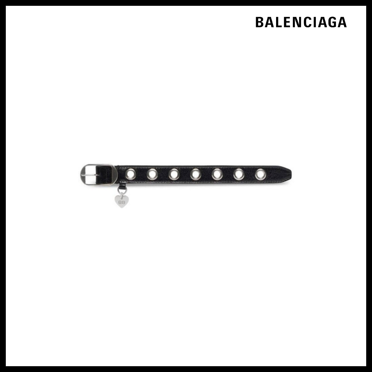 【BALENCIAGA】Le Cagole Bracelet Black