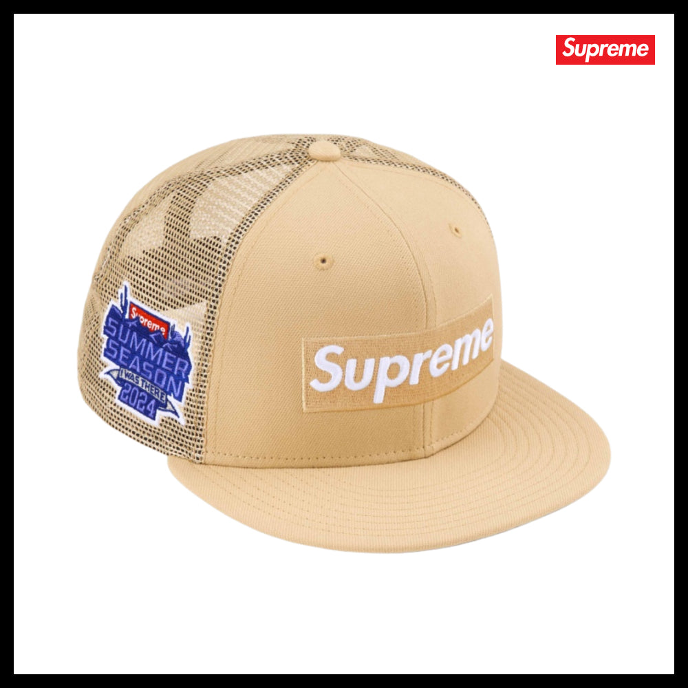 ★100%正規品保証 Supreme x New Era★ Box Logo Mesh Back