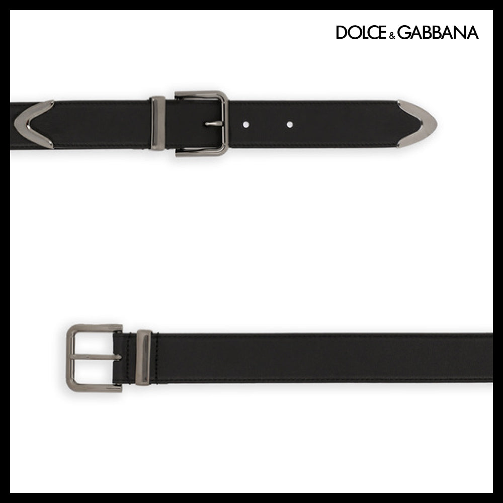 ★Dolce&Gabbanaアウトレット セール ★DOUBLE-BUCKLE BELT