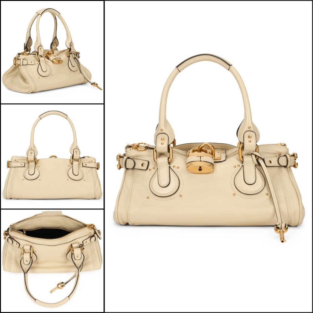 【Chloe】 Beige Tote Bag
