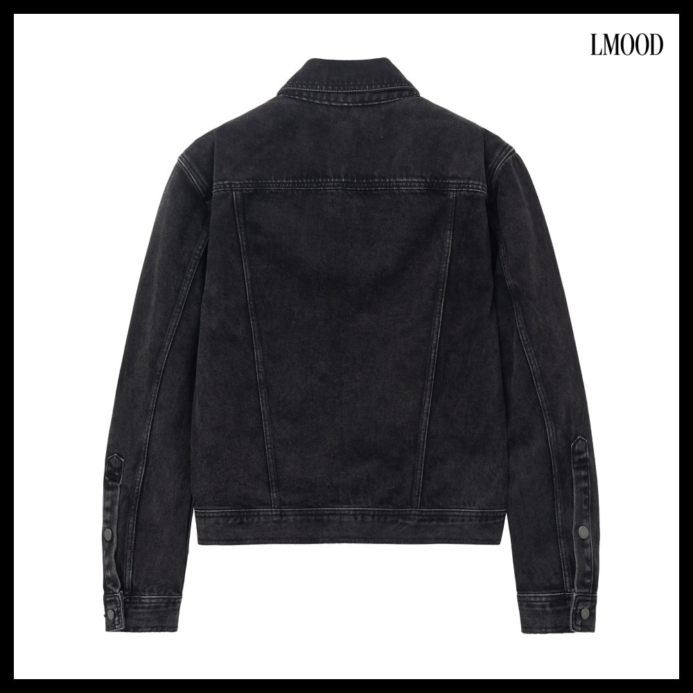 【LMOOD】Midtown Denim Shacket 2 Colors