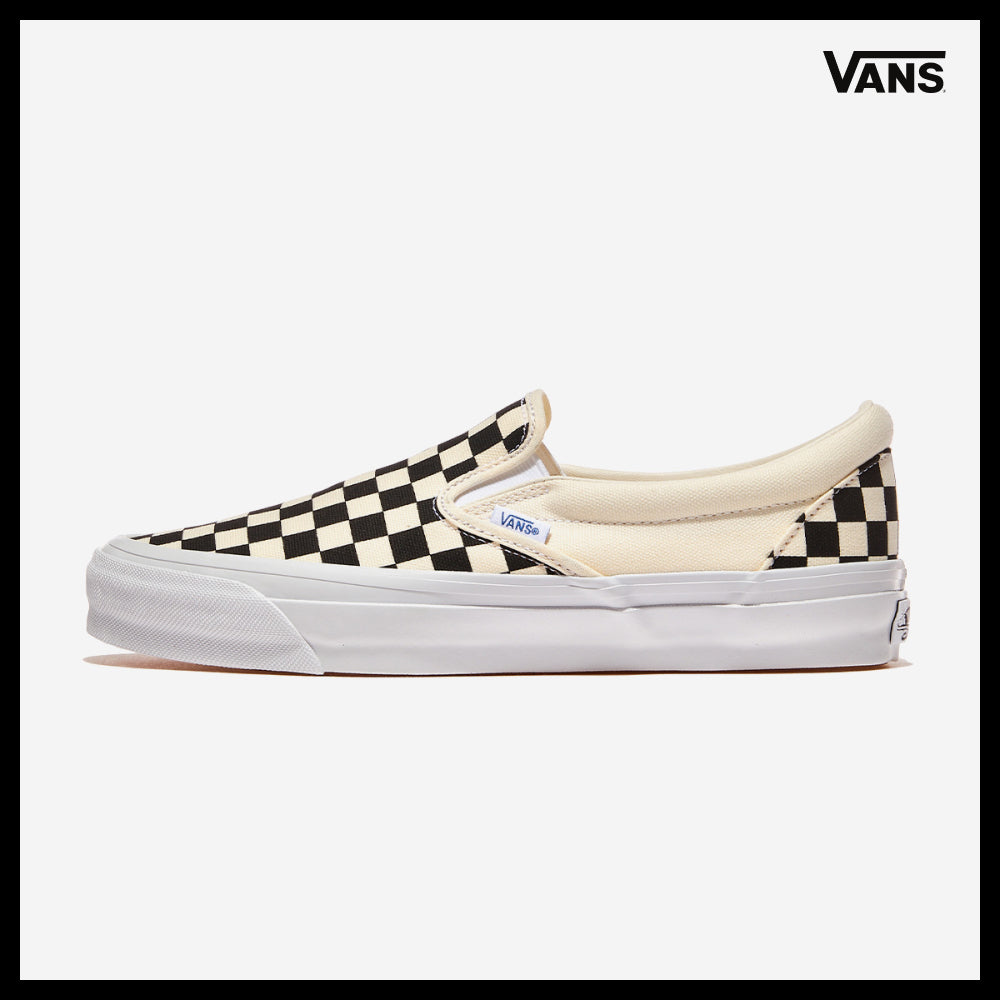 【VANS】Slip-On Reissue 98 LX Checkerboard Black Off-White