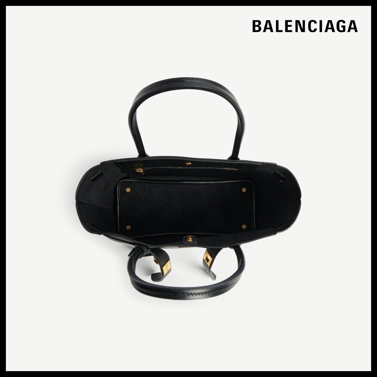 【BALENCIAGA】Bel Air Tote Bag Small Black