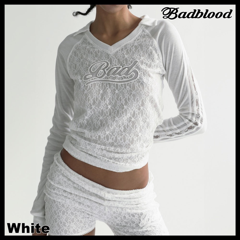 【BADBLOOD】Barbara Boot-cut Pants 2 COLORS