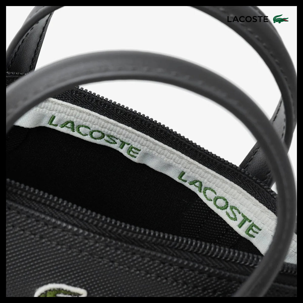 【LACOSTE】Women's L.12.12 Strass Size Mini Crossbody Bag
