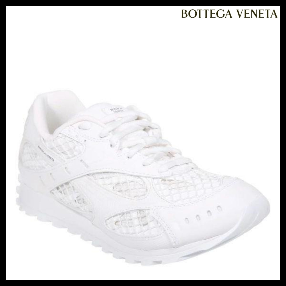◆BOTTEGA VENETA◆ Orbit Mesh Sneakers White