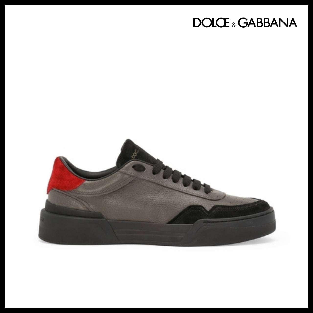【Dolce & Gabbana】GOATSKIN NEW ROMA SNEAKERS