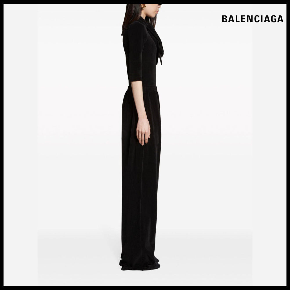 【BALENCIAGA】Political Campaign Trousers Baggy Pants Black