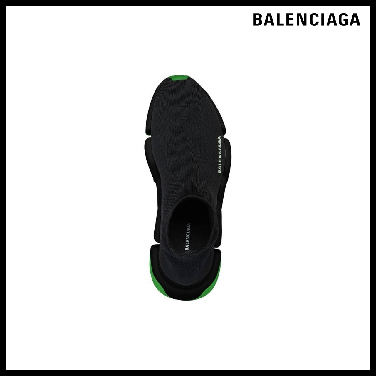 【BALENCIAGA】Speed 2.0 Clear Sole Recycled Knit Sneaker