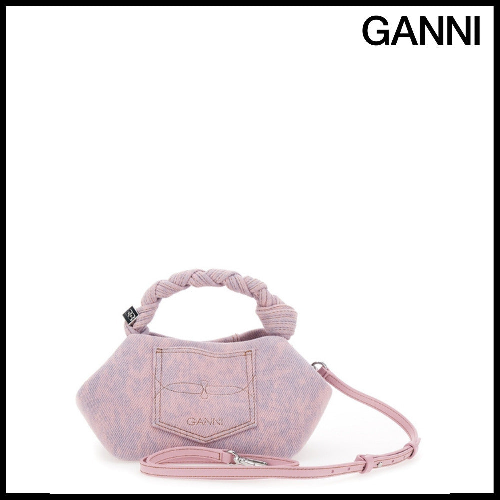 【GANNI】Pink Soft Tote