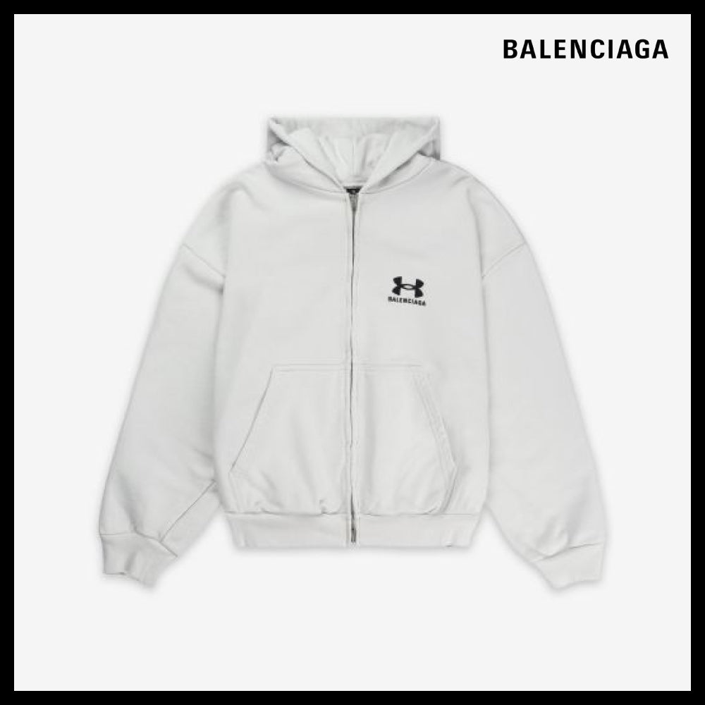 【BALENCIAGA】Under Armour Regular Fit Zip Up Hood