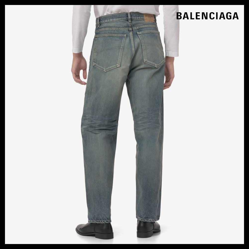 【BALENCIAGA】ルーズフィット ジャパニーズ デニム パンツ