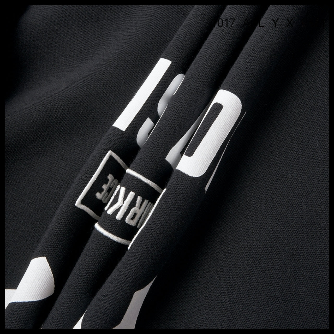 ◆1017 ALYX 9SM◆ スウェット Sweatshirt Black ロゴ