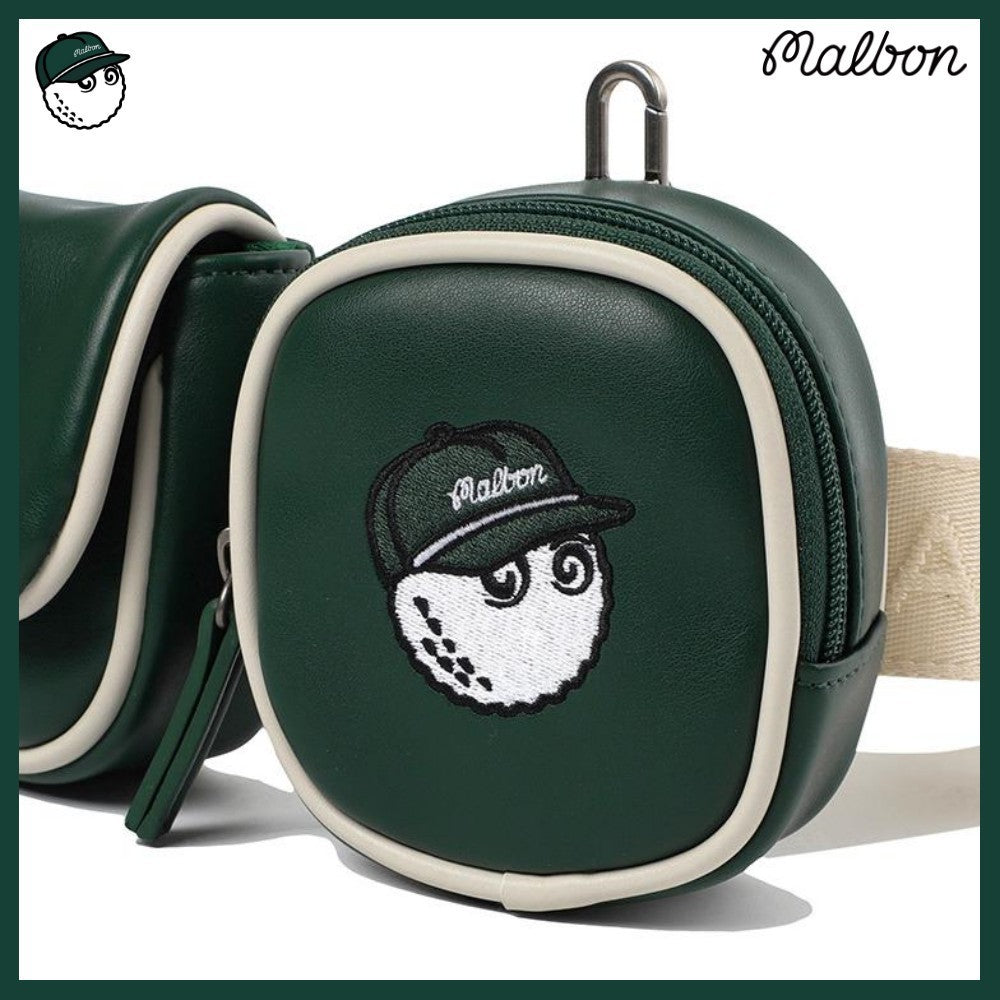 【MALBON GOLF】 TWO POCKET BELT BAG 2COLORS