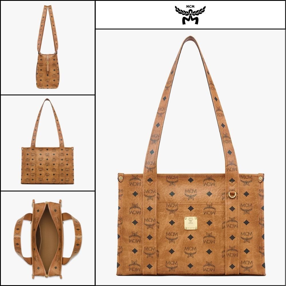 【MCM】Visetos school tote bag