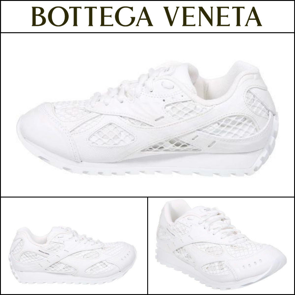 ◆BOTTEGA VENETA◆ Orbit Mesh Sneakers White